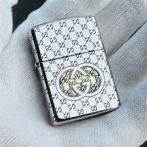 gucci zippo case